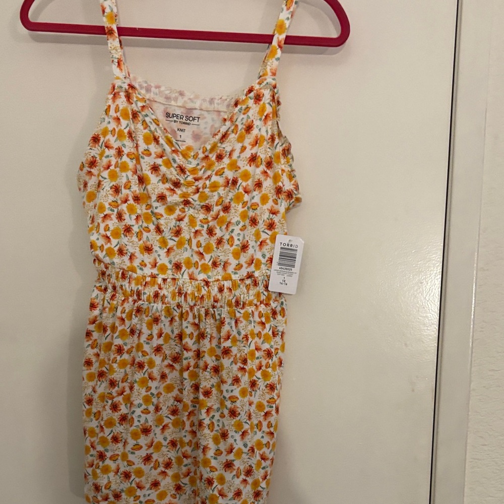 Floral woman’s blouse in Yellow and Orange